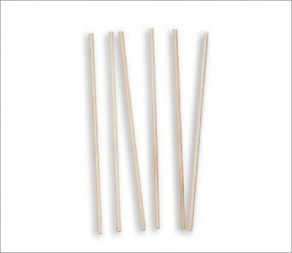 12" Wooden Dowl Rods - 12PK